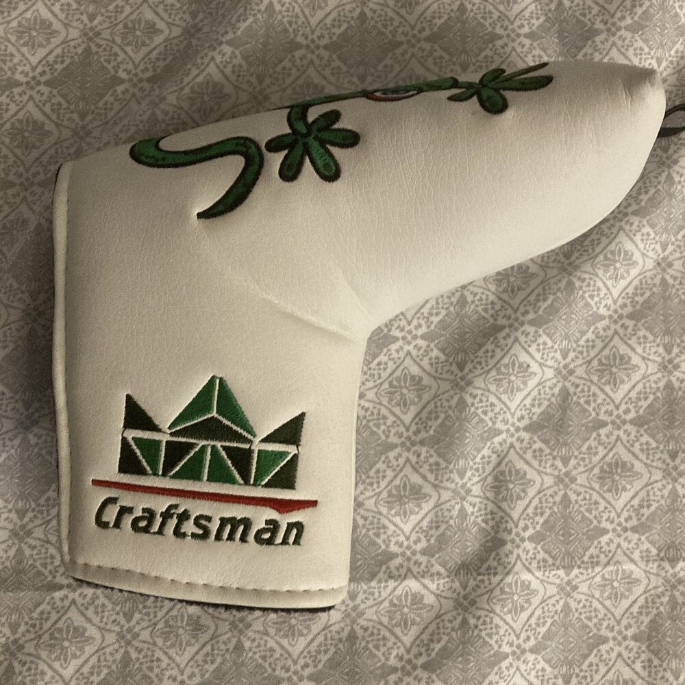 NWOT CRAFTSMAN GOLF "GECKO" BLADE PUTTER COVER